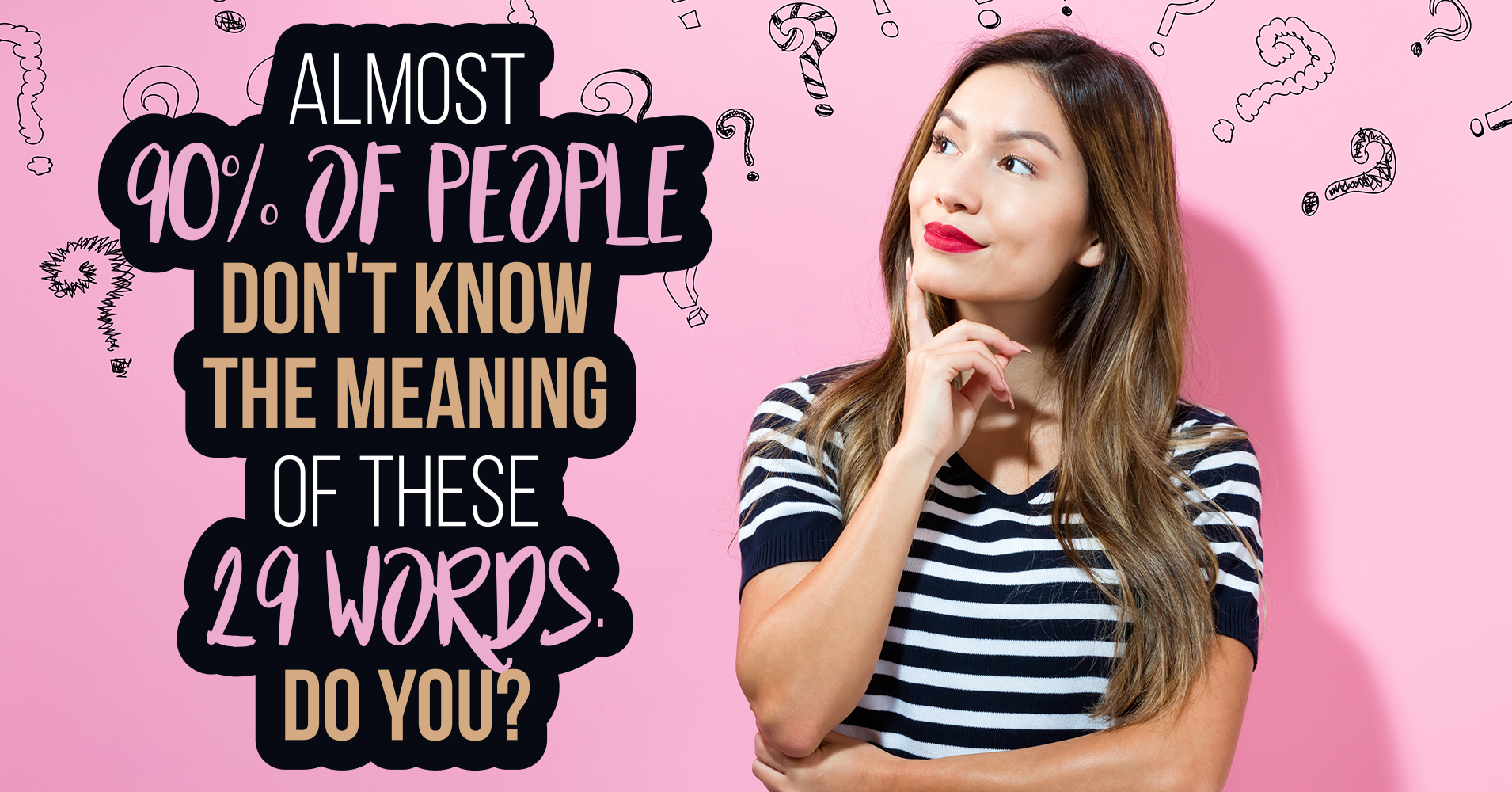 Words Most People Don't Know - Quiz - Quizony.com