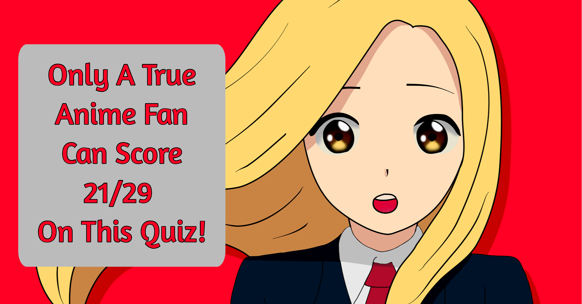 Are You A True Anime Fan Quiz - ProProfs Quiz