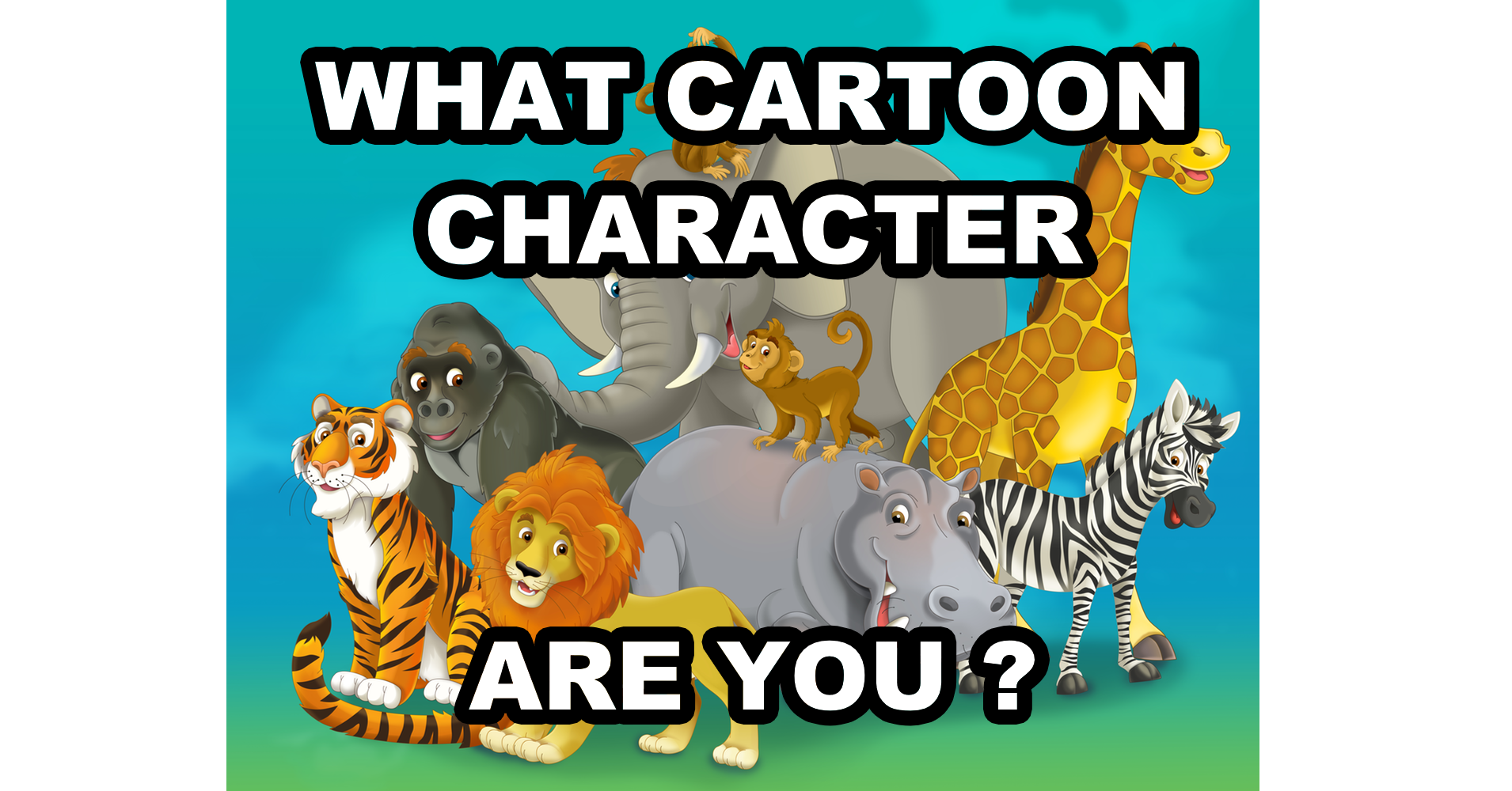 What Cartoon Character Are You? - Quiz 